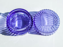 Load image into Gallery viewer, La Femme - Blue (Pantone's 2022 Color of the year, Very Peri) Candle Vessel with Lid