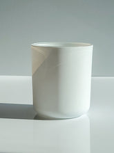 Load image into Gallery viewer, Craftsman - White Matte Candle Vessel