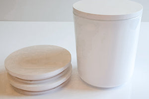 White Wood Lid for Craftsman