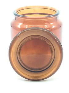 Apotho - Dark Amber Candle Vessel