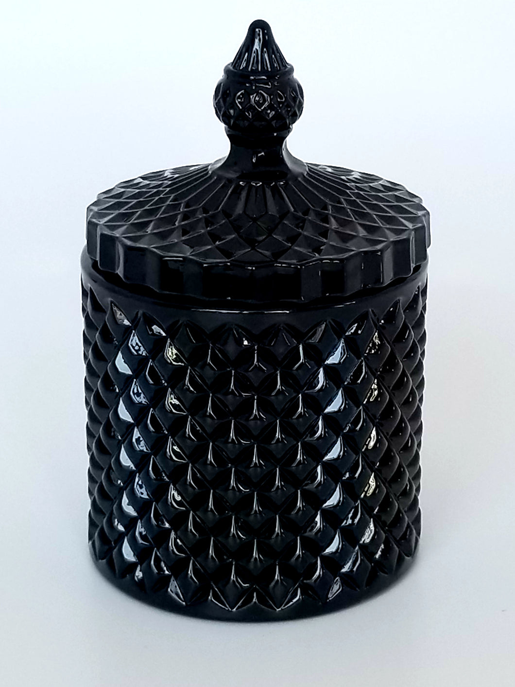 Dynasty-Opaque Black Candle Vessel