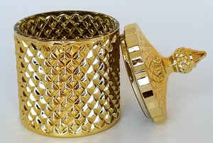 Dynasty-Gold Candle Vessel