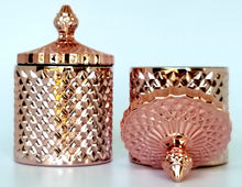 Load image into Gallery viewer, Dynasty-Rose Gold Candle Vessel