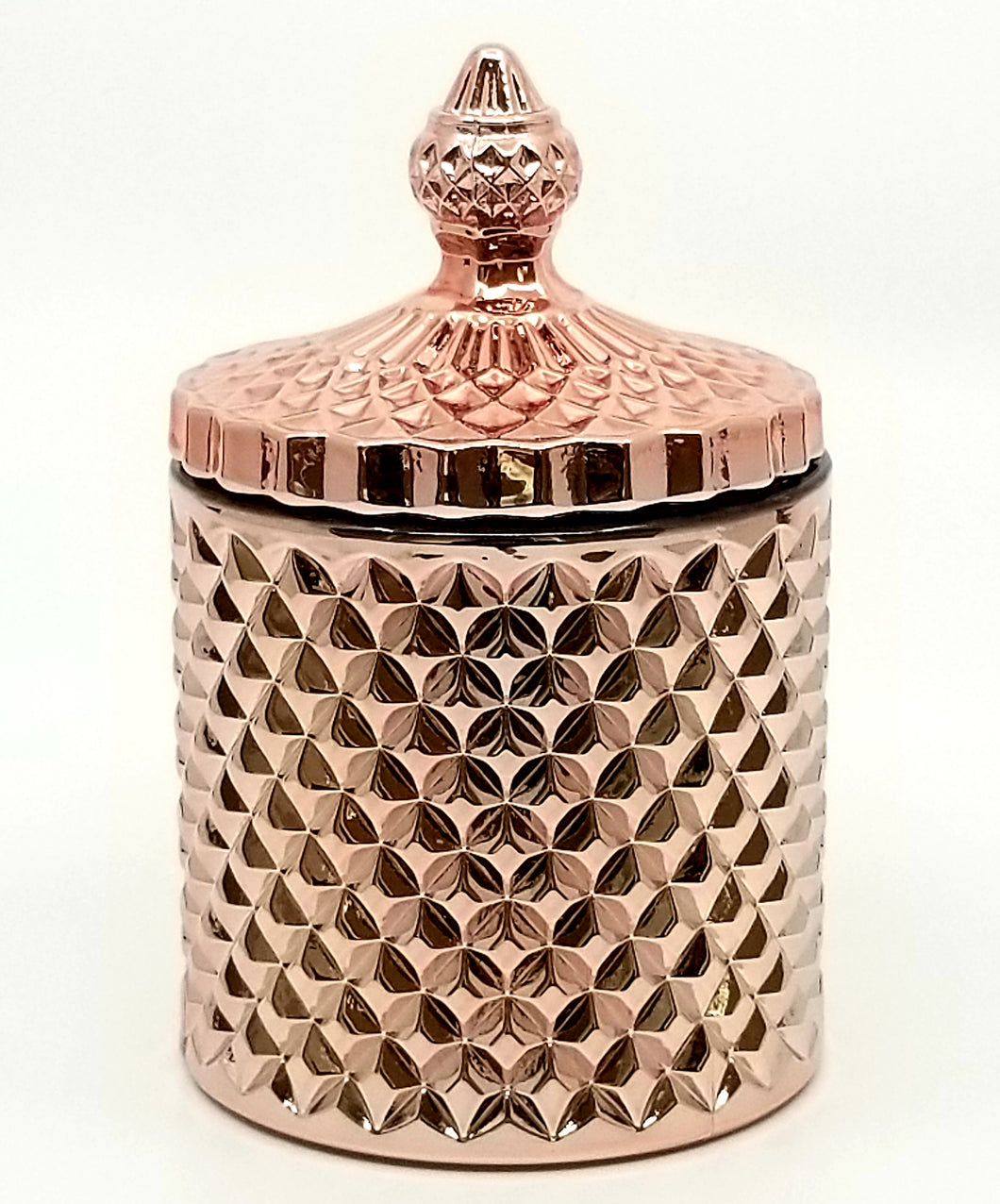 Dynasty-Rose Gold Candle Vessel