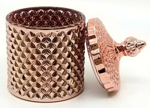 Dynasty-Rose Gold Candle Vessel