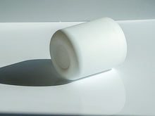 Load image into Gallery viewer, Craftsman - White Matte Candle Vessel