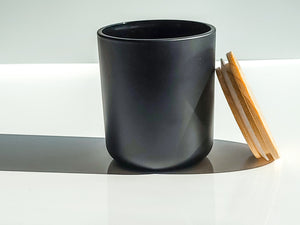 Craftsman - Case of 24 - Black Matte Candle Vessel