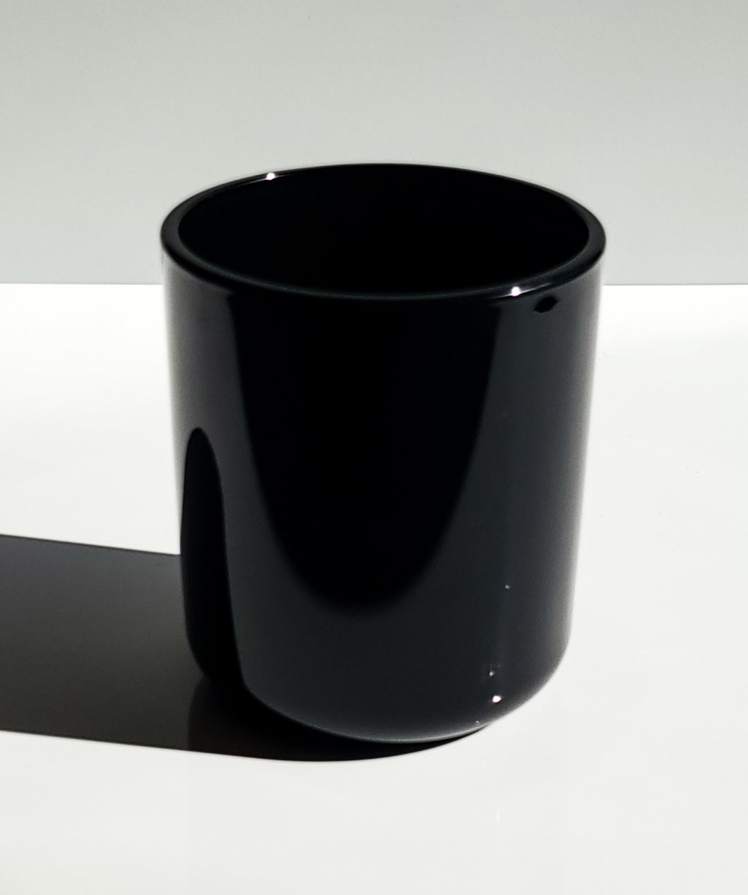 Craftsman - Black Gloss Candle Vessel