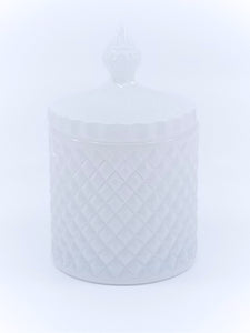 Dynasty-White Gloss Candle Vessel
