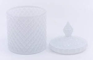 Dynasty-White Gloss Candle Vessel