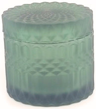 Load image into Gallery viewer, Domonique - Frosted Hunter Green Candle Vessel